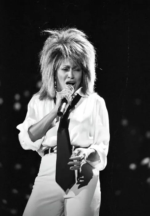 Framed Print : Tina Turner Performs On A TV Show Framed Print : Tina Turner Performs On A TV Show