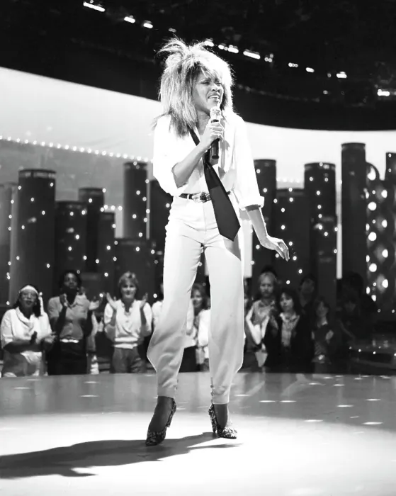 Framed Print : Tina Turner Performs On A TV Show Framed Print : Tina Turner Performs On A TV Show