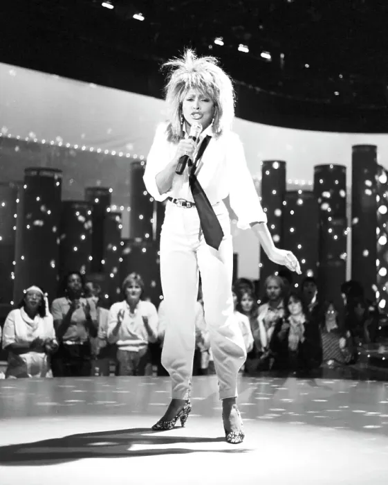 Framed Print : Tina Turner Performs On A TV Show Framed Print : Tina Turner Performs On A TV Show