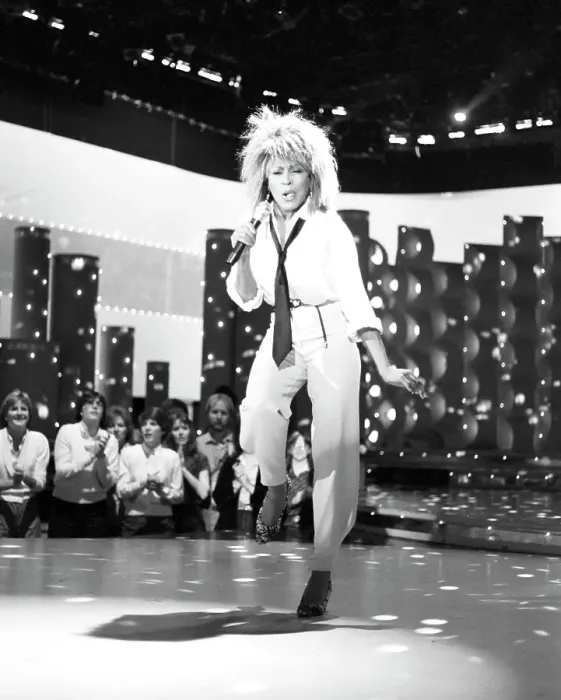 Framed Print : Tina Turner Performs On A TV Show Framed Print : Tina Turner Performs On A TV Show