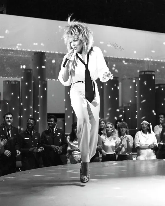 Framed Print : Tina Turner Performs On A TV Show Framed Print : Tina Turner Performs On A TV Show