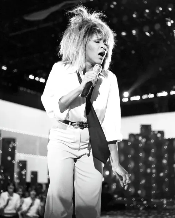 Framed Print : Tina Turner Performs On A TV Show Framed Print : Tina Turner Performs On A TV Show