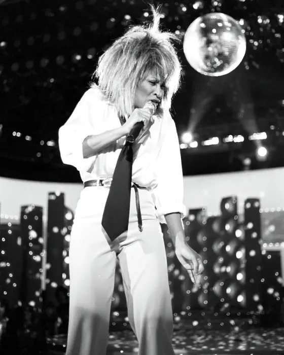 Framed Print : Tina Turner Performs On A TV Show Framed Print : Tina Turner Performs On A TV Show