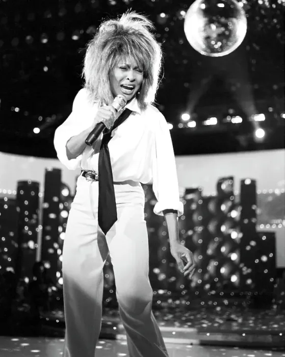 Framed Print : Tina Turner Performs On A TV Show Framed Print : Tina Turner Performs On A TV Show