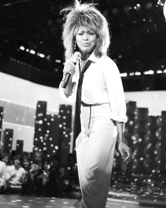 Framed Print : Tina Turner Performs On A TV Show Framed Print : Tina Turner Performs On A TV Show