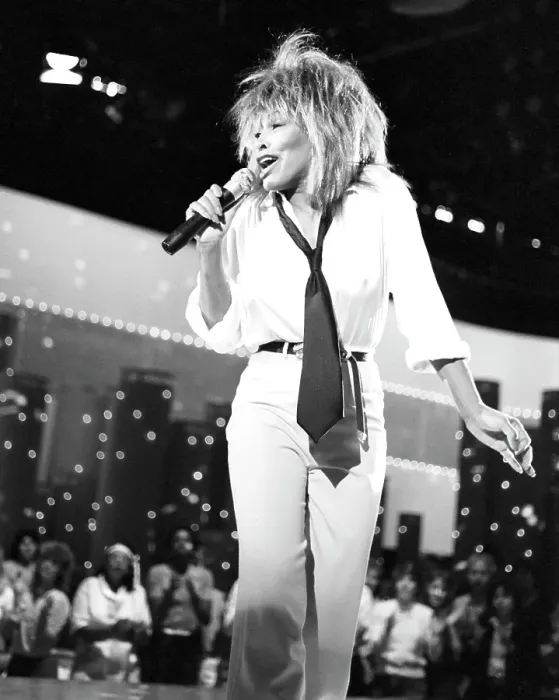 Framed Print : Tina Turner Performs On A TV Show Framed Print : Tina Turner Performs On A TV Show
