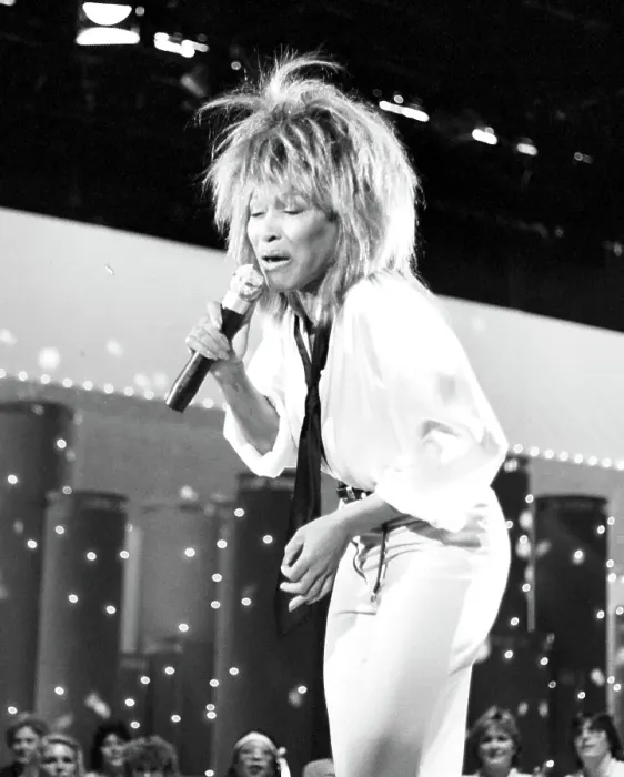 Framed Print : Tina Turner Performs On A TV Show Framed Print : Tina Turner Performs On A TV Show