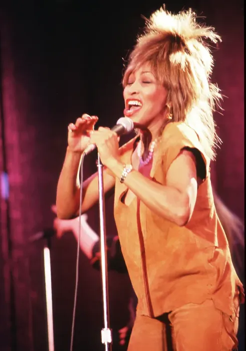 Framed Print : Tina Turner On A TV Show