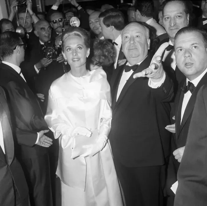 Framed Print : Tippi Hedren and Alfred Hitchcock at Cannes Framed Print : Tippi Hedren and Alfred Hitchcock at Cannes