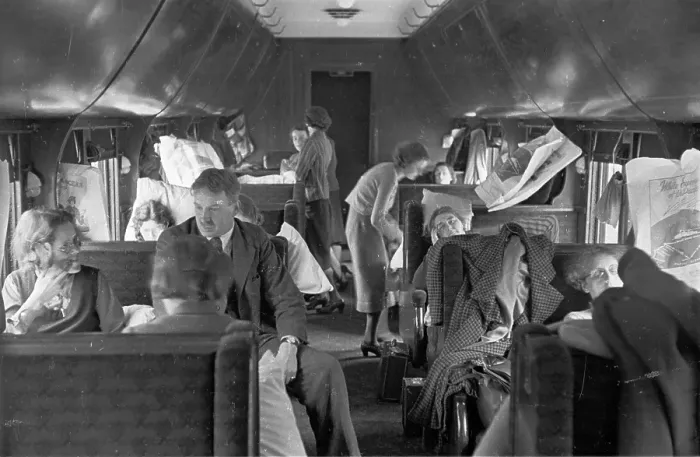 Framed Print : Tired Passengers Framed Print : Tired Passengers