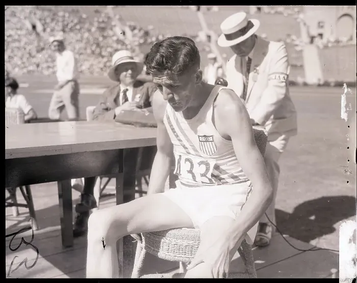 Framed Print : Tired Runner Seated After Race Framed Print : Tired Runner Seated After Race