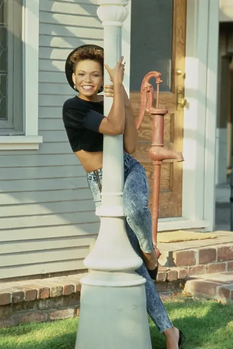 Framed Print : Tisha Campbell Photoshoot