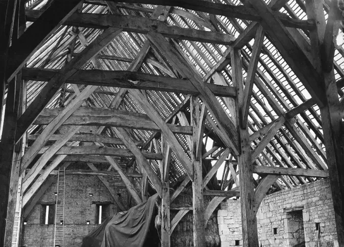 Framed Print : Tithe Barn Framed Print : Tithe Barn