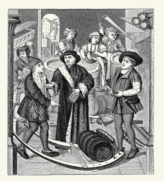 Framed Print : A Tithe of Beer