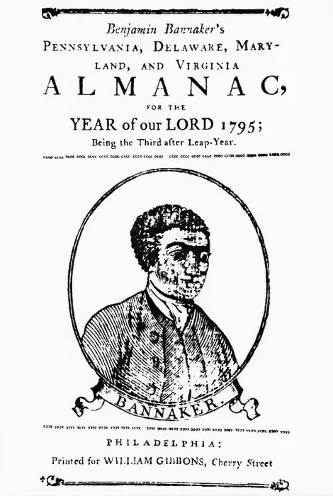Framed Print : Title Page To Benjamin Banneker's Almanac Framed Print : Title Page To Benjamin Banneker's Almanac