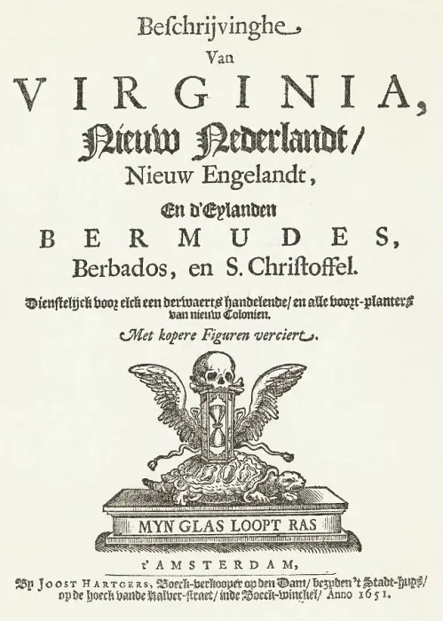 Framed Print : Title Page for Book Describing New World Framed Print : Title Page for Book Describing New World