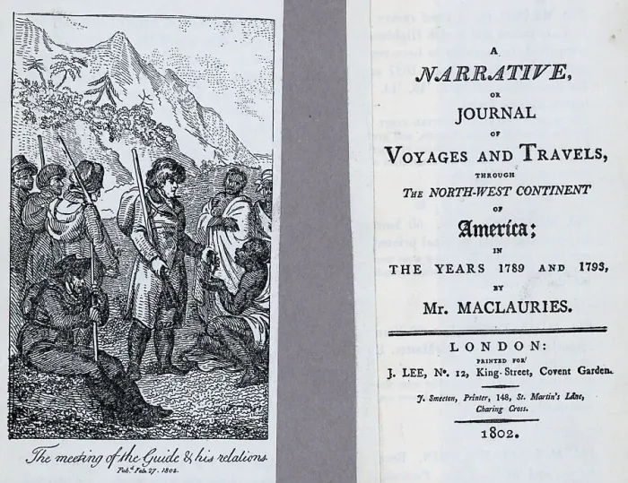 Framed Print : Title Page And Illustration From Journal