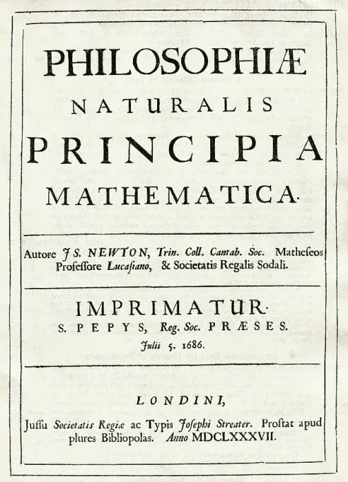 Framed Print : Title Page of Newton's Philosophiae Naturalis Principia Mathematica Framed Print : Title Page of Newton's Philosophiae Naturalis Principia Mathematica