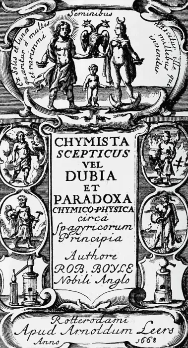 Framed Print : Title Page Of The Sceptical Chymist