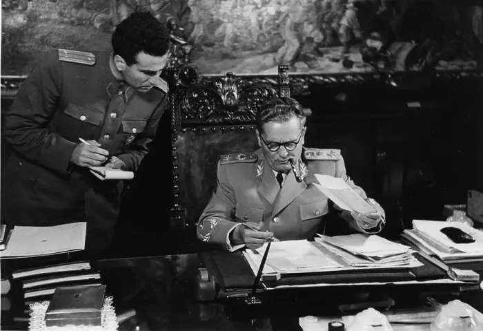 Framed Print : Tito And Secretary