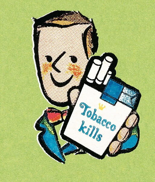 Tobacco kills; male