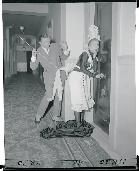 Framed Print : Todd Bolender and Jane Mason in Scene From Ballet Framed Print : Todd Bolender and Jane Mason in Scene From Ballet