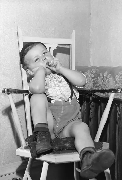 Framed Print : Toddler in Chair Smoking Cigar Framed Print : Toddler in Chair Smoking Cigar