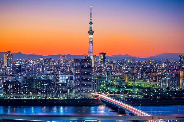 Tokyo Skytree in Twilight