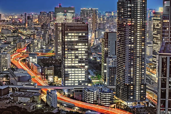Tokyo urban flow