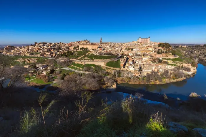 Framed Print : Toledo old town city in Spain Framed Print : Toledo old town city in Spain