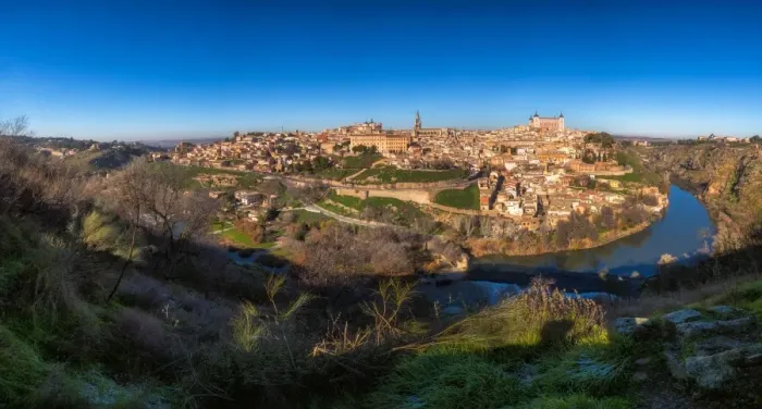 Framed Print : Toledo old town city in Spain Framed Print : Toledo old town city in Spain
