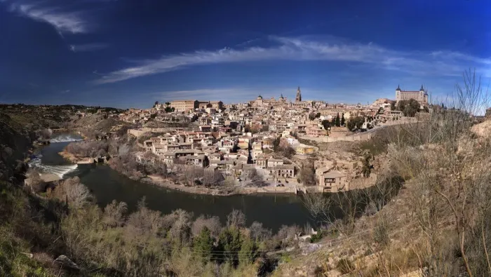 Framed Print : Toledo, Panoramic Framed Print : Toledo, Panoramic