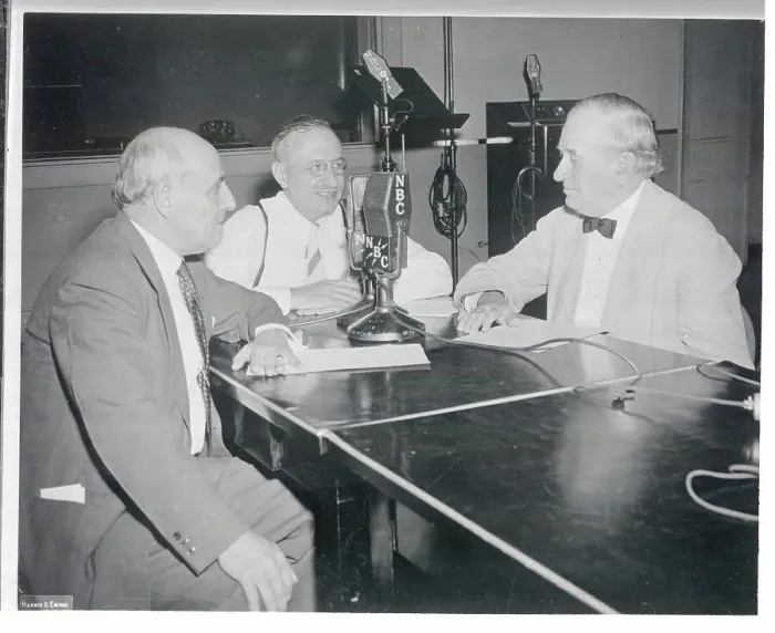 Framed Print : Tom Connally and Others