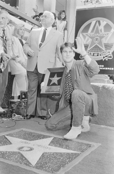 Framed Print : Tom Cruise Receives Walk of Fame Star Framed Print : Tom Cruise Receives Walk of Fame Star