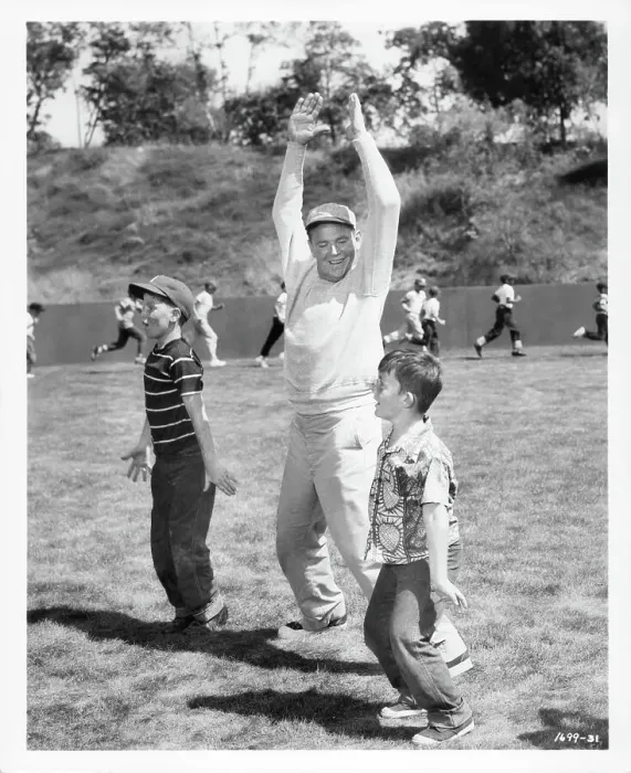 Framed Print : Tom Ewell In The Great American Pastime Framed Print : Tom Ewell In The Great American Pastime