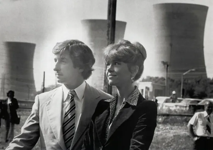 Framed Print : Tom Hayden And Jane Fonda At Three Mile Framed Print : Tom Hayden And Jane Fonda At Three Mile