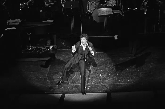 Framed Print : Tom Jones. LAS VEGAS - APRIL 20: Welsh singer Tom Jones performs at the Framed Print : Tom Jones. LAS VEGAS - APRIL 20: Welsh singer Tom Jones performs at the