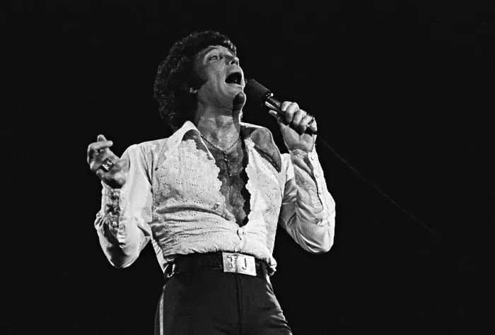 Framed Print : Tom Jones. ATLANTA - SEPTEMBER 16: Welsh singer Tom Jones performs at the Framed Print : Tom Jones. ATLANTA - SEPTEMBER 16: Welsh singer Tom Jones performs at the