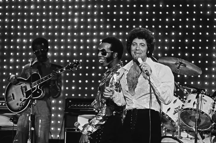 Framed Print : Tom Jones And Sly Stone