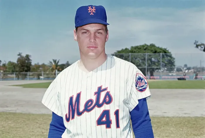 Framed Print : Tom Seaver in Uniform at New York Mets Spring Training Camp Framed Print : Tom Seaver in Uniform at New York Mets Spring Training Camp
