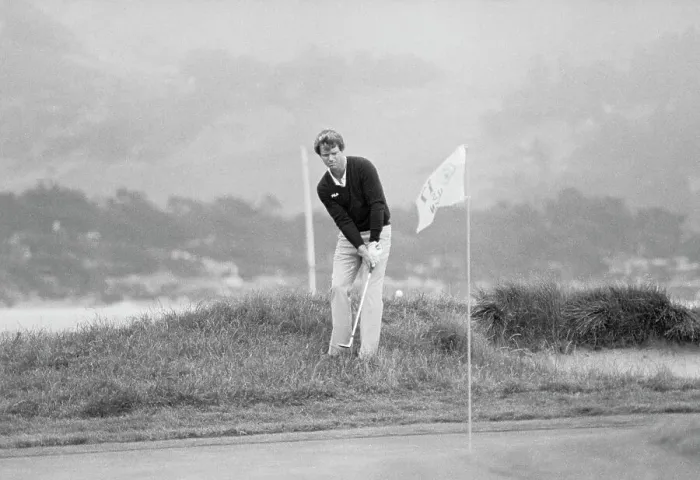 Framed Print : Tom Watson Putting from the Rough Framed Print : Tom Watson Putting from the Rough