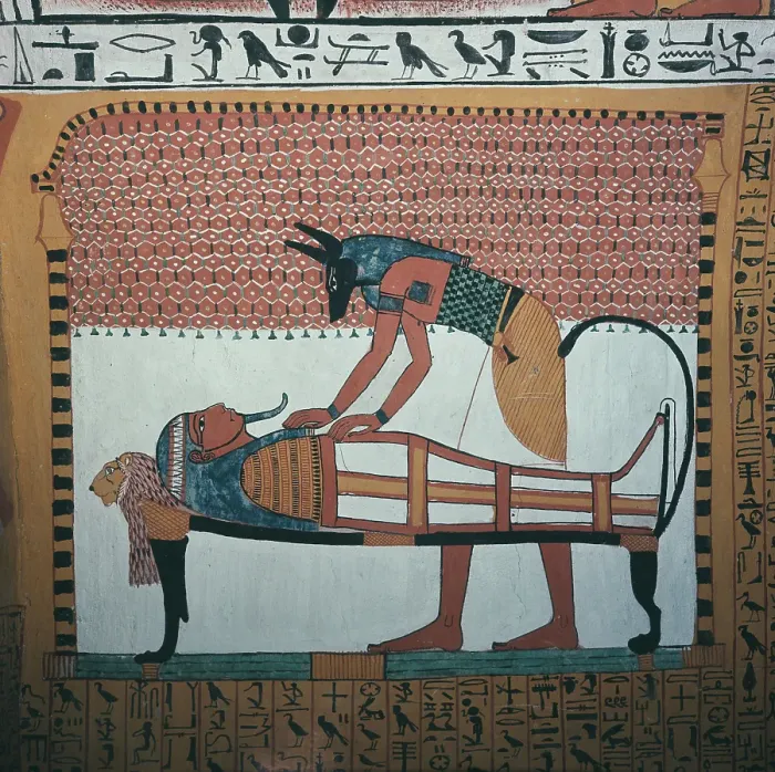 Framed Print : Tomb Of Sennedjem, Tombs Of The Nobles