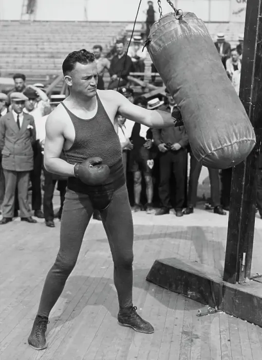 Framed Print : Tommy Gibbons, American Heavyweight Boxer Framed Print : Tommy Gibbons, American Heavyweight Boxer