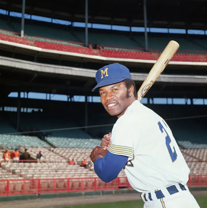 Framed Print : Tommy Harper Posing with Baseball Bat Framed Print : Tommy Harper Posing with Baseball Bat