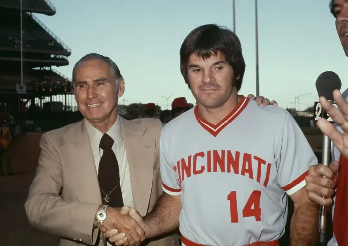 Framed Print : Tommy Holmes And Pete Rose