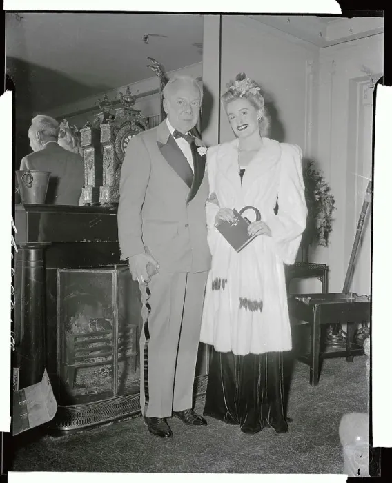 Framed Print : Tommy Manville and Bride Bonita Francine Edwards Framed Print : Tommy Manville and Bride Bonita Francine Edwards