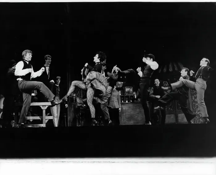 Framed Print : Tommy Steele And Eleanor Treiber In Half A Sixpence Framed Print : Tommy Steele And Eleanor Treiber In Half A Sixpence