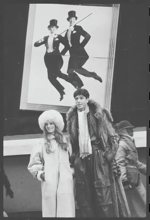 Framed Print : Tommy Tune and Twiggy Framed Print : Tommy Tune and Twiggy
