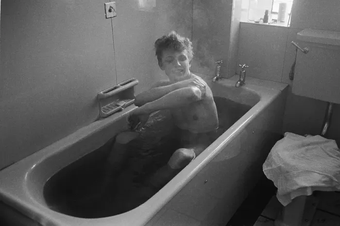 Framed Print : Tommy's Bath Framed Print : Tommy's Bath