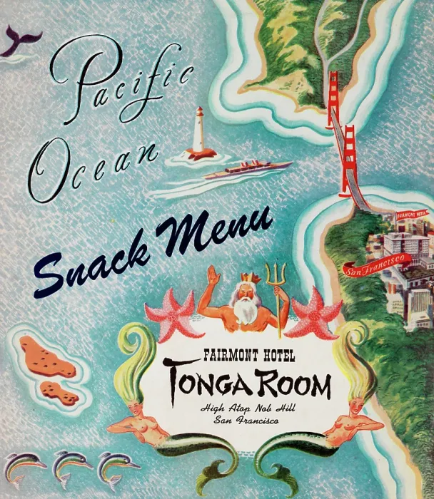 Framed Print : Tonga Room, The Fairmont Hotel